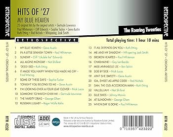 VARIOUS ARTISTS - Hits Of '27 - Amazon.com Music